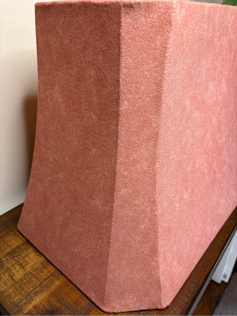 Beautiful Suede Square/ Bell Shape Lamp Shade - Picture 2 of 11